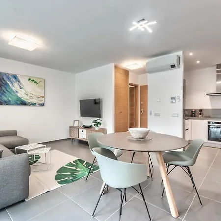 Dom wakacyjny Jardines - Tabor 0-2 Pool View & Garden 1b Palm-mar