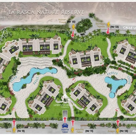 Holiday home Jardines - Tabor 0-2 Pool View & Garden 1b